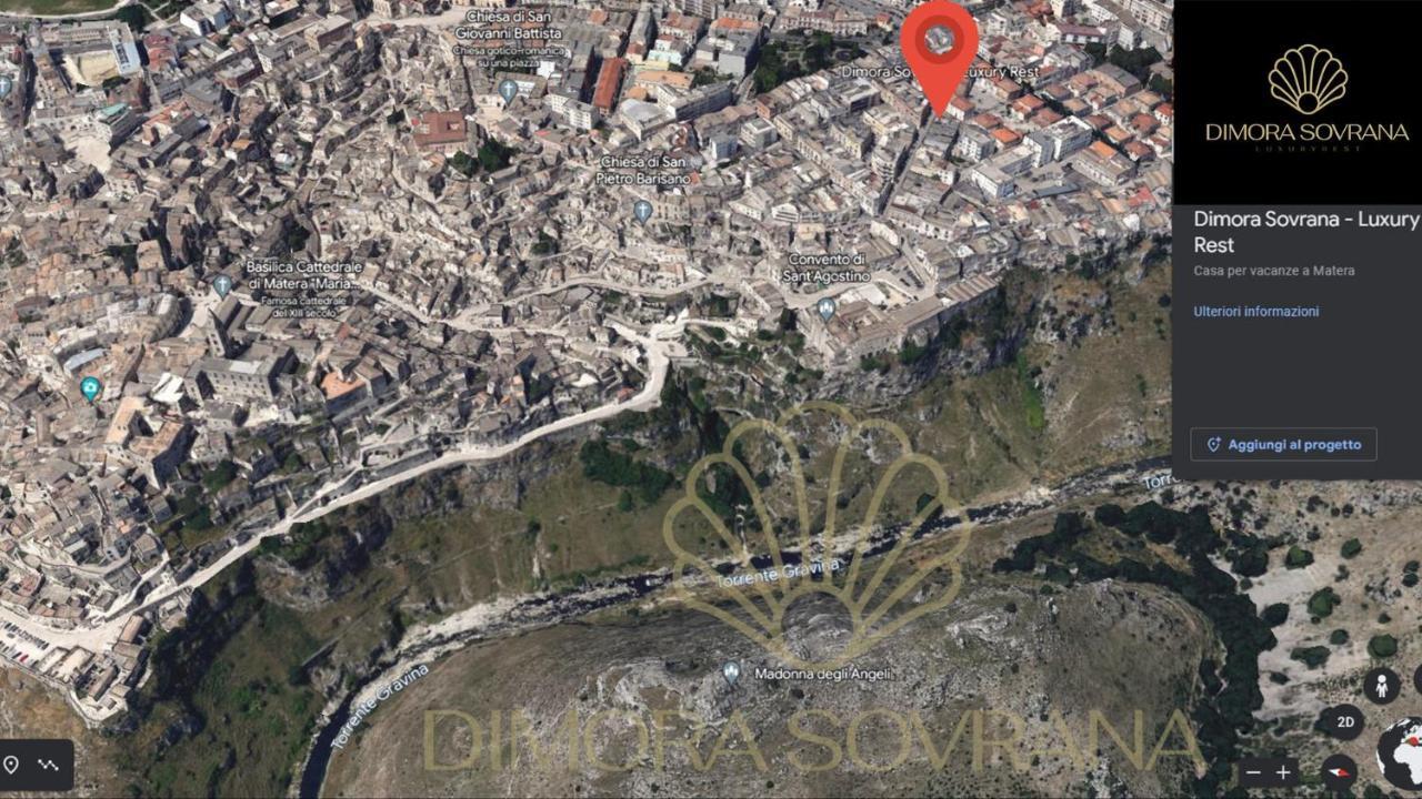 Dimora Sovrana-Luxury Rest Sassi Di Matera Villa Dış mekan fotoğraf